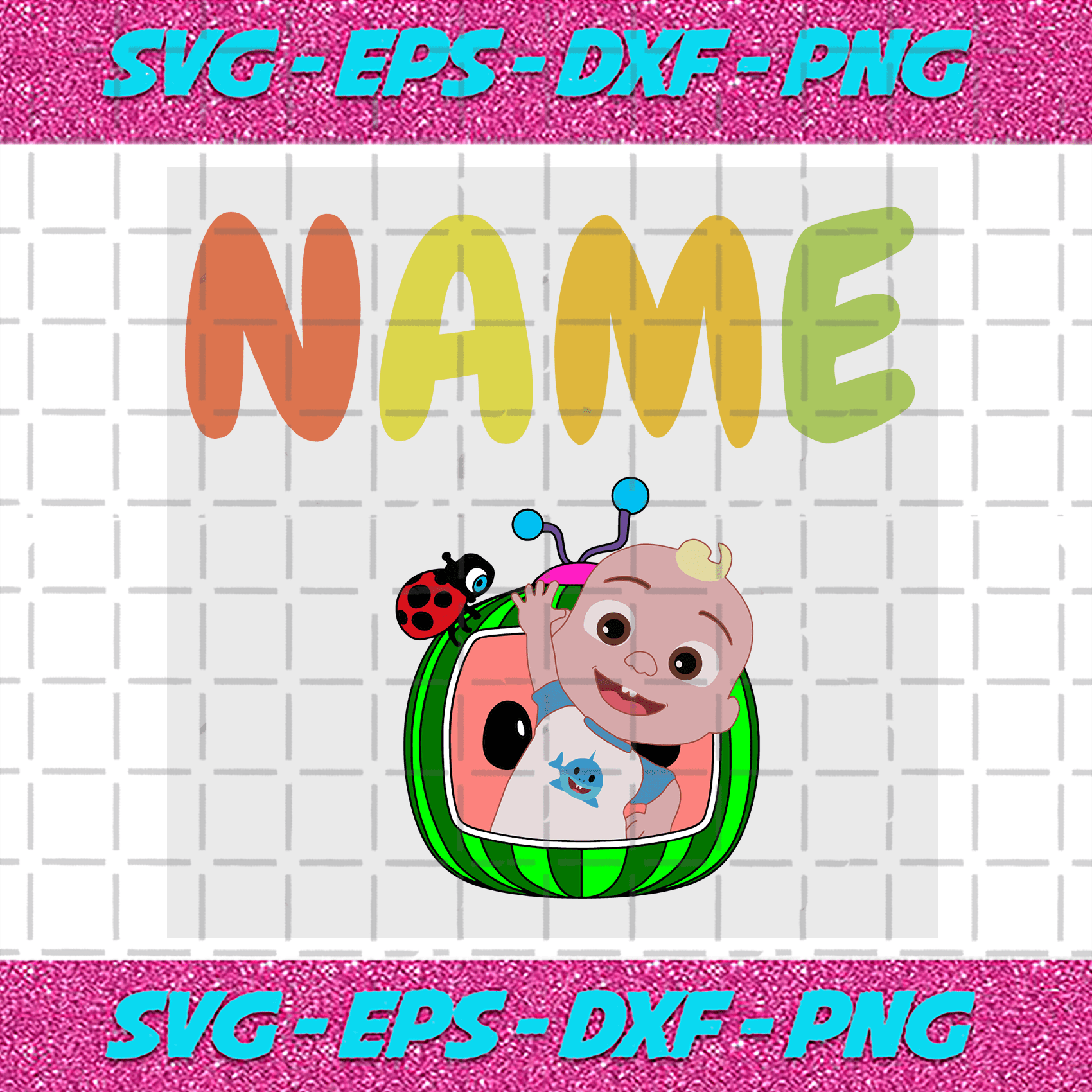 Cocomelon Svg Free For Cricut Free Svg Cut Files