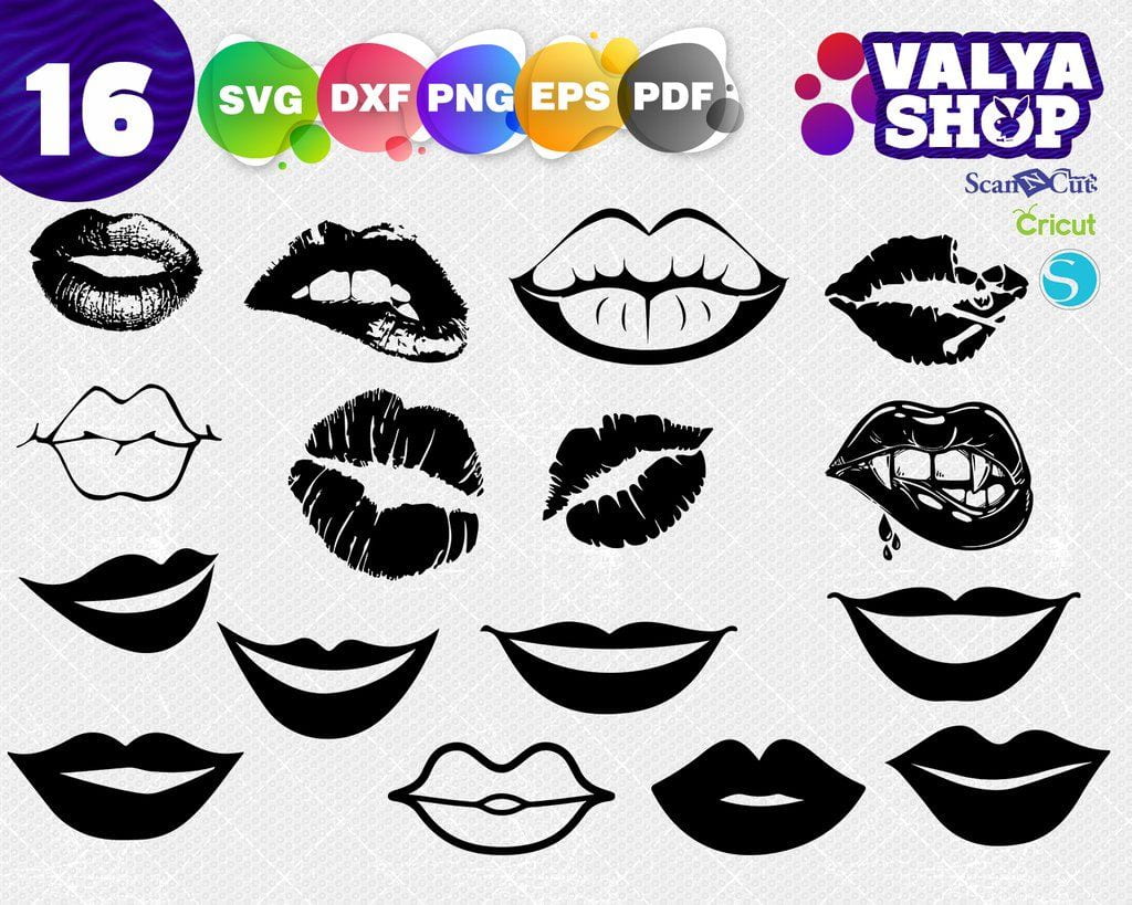 Free Svg Smile Lips