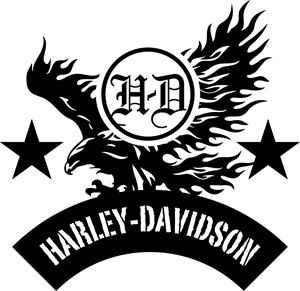 Harley Davidson Cycles Svg