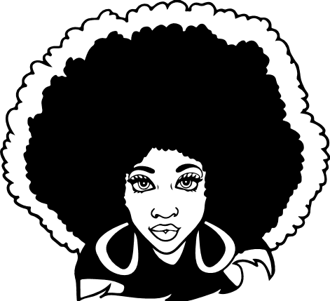 Curly Afro Svg Free – Free SVG Cut Files