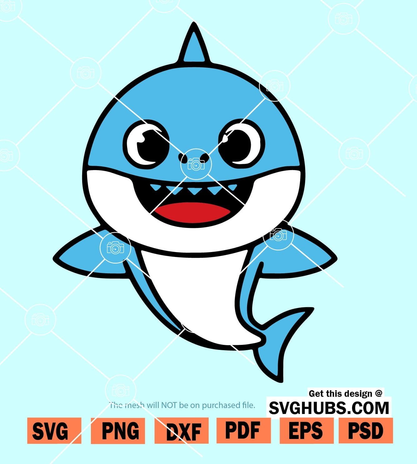 Baby Shark Svg Cricut