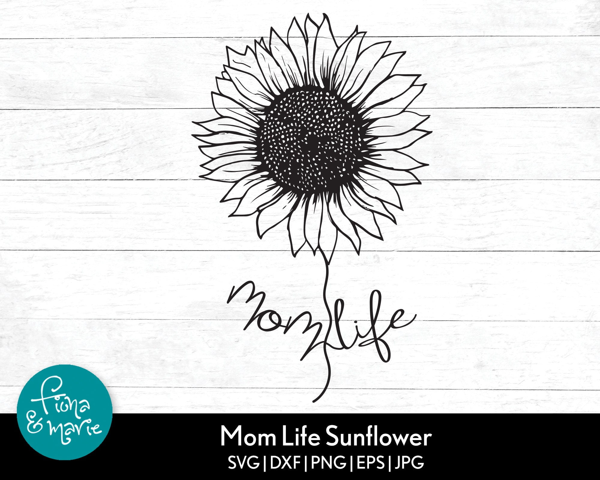 Mom Sunflower Svg Free