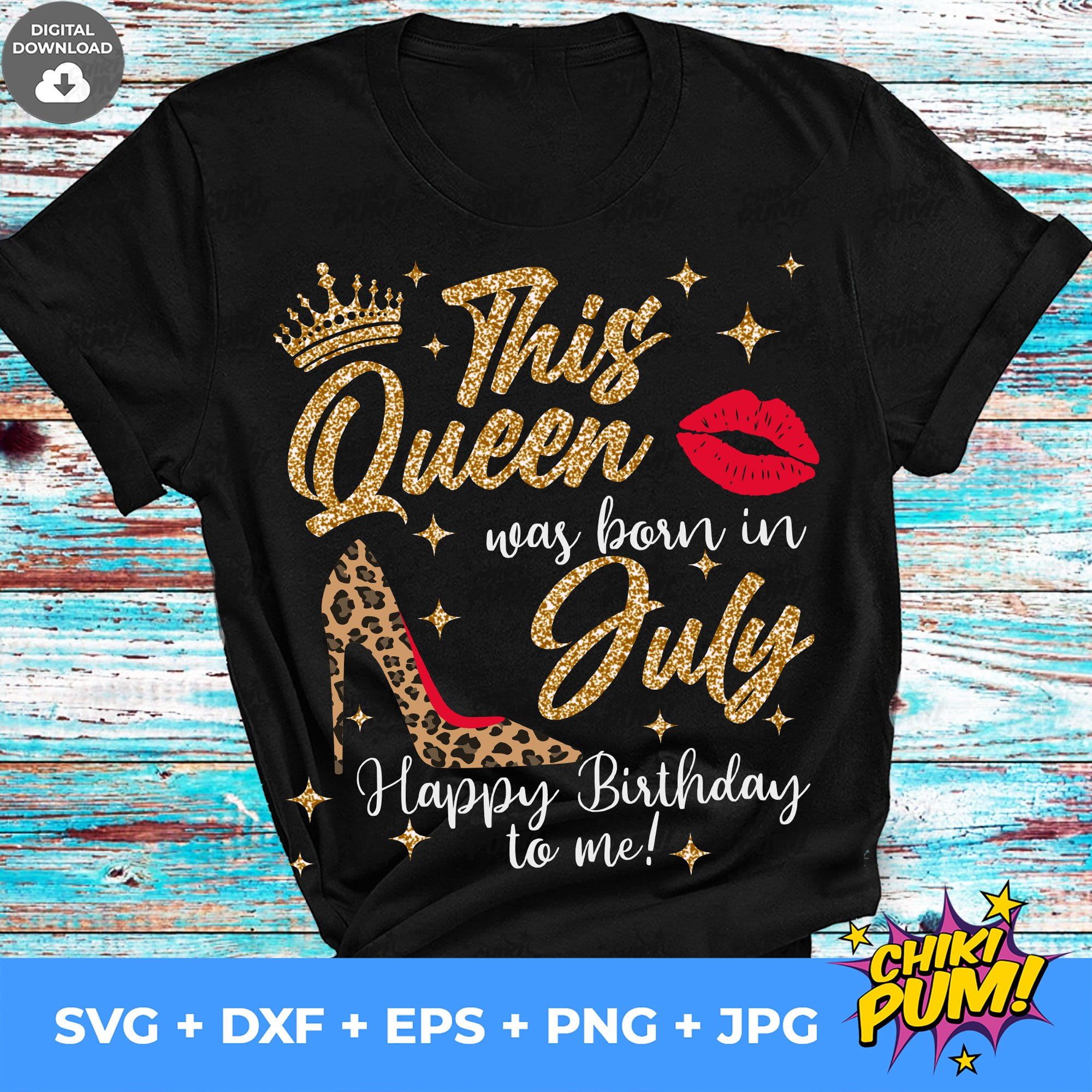 July Birthday Shirts Svg